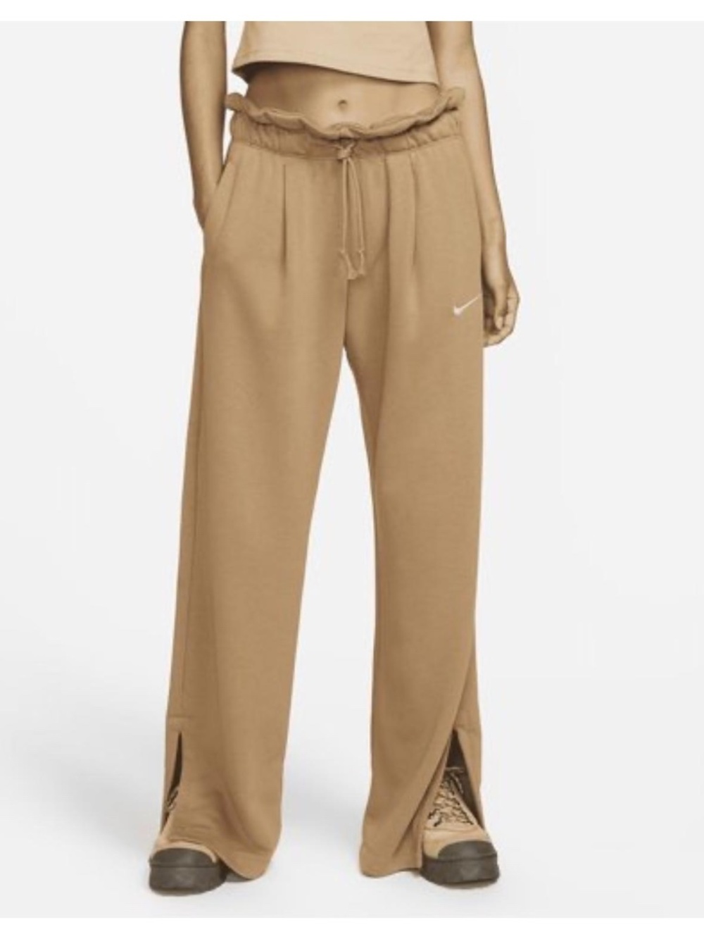 Nike Sportswear Everyday High-Waisted Fleece Open-Hem Pants